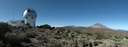 The SONG telescope at Observatorio del Teide