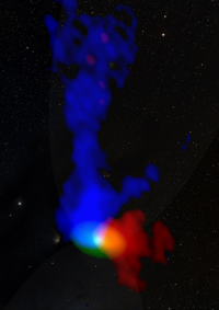 Observations of a young protostar about 450 light years away