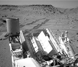 The Mars rover Curiosity