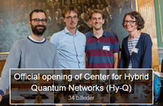 Photos from the opening of Hy-Q