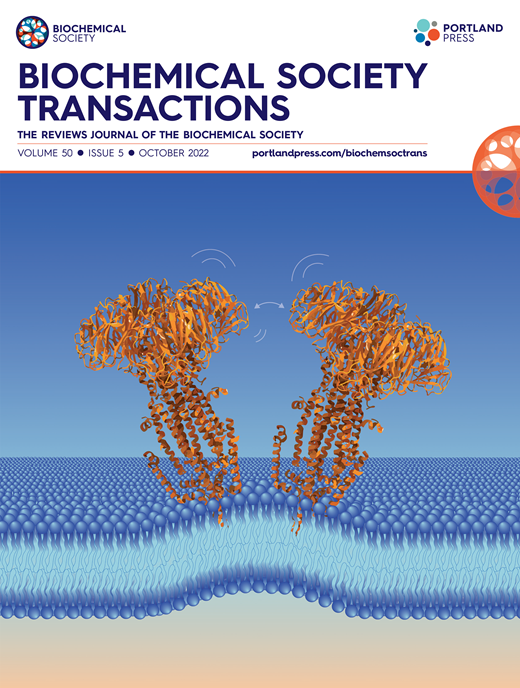 Frontpage on Biochemical Society Transactions