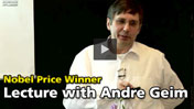 Lecture with Nobel Prize winner Andre Geim