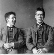 The brothers Niels and Harald