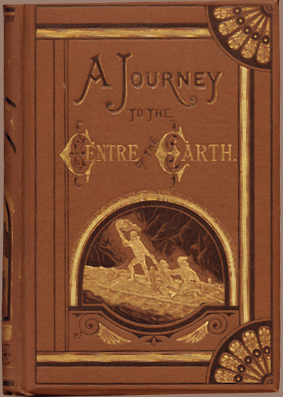 Book cover: A Journey to the Center of the Earth