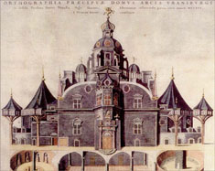 Tegning af Uraniborg