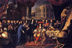 Painting from the scientific societies