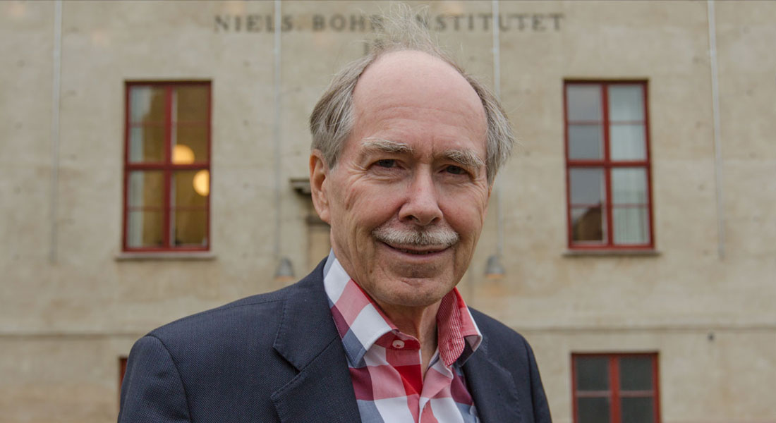 The Dutch professor of theoretical physics, Nobel laureate Gerard ’t Hooft has been awarded the Niels Bohr Institute Medal of Honour, 2016. (Credit: Ola Jakup Joensen)