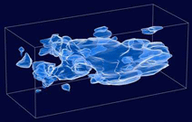 Visualisering af en fordeling af mørkt stof