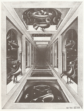 Billedet: Andre Verdener af E. C. Escher