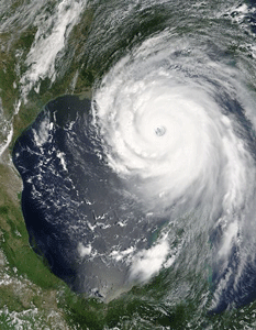 Orkan rammer den sydøstlige kyst i USA