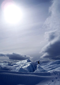 Billede fra sydpolen