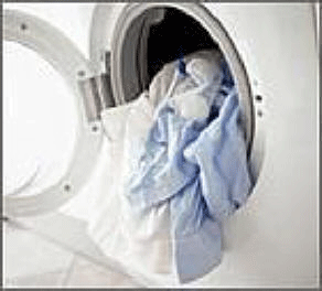 Vasketøj i maskine