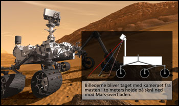 Curiosity tager billede af sig selv