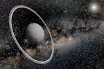  Kosmisk kollision danner mini-planet med ringe