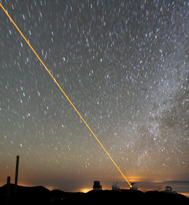 The twin telescopes at Keck 