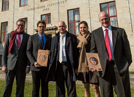 Dirk Jan van der Berg, Leo Kouwenhoven, Thomas Bjørnholm, Freeke Heijman-te Paske og Charles Marcus