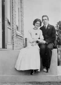 Niels Bohr and Margrethe Nørlund 