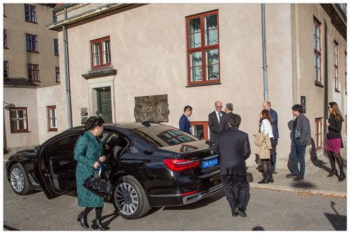 Meeting outside the Niels Bohr Institute