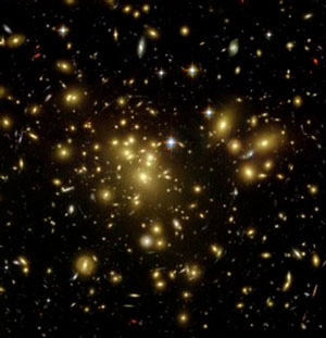 Galaksers fordeling i  universet 