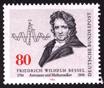 Frimærke med Friedrich Wilhelm Bessel