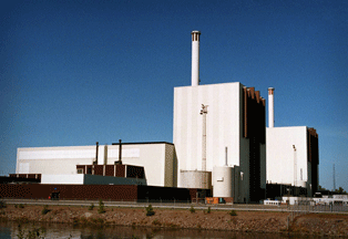 Det svenske a-kraftværk Forsmark