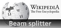 link til wikipedia om beam splitter